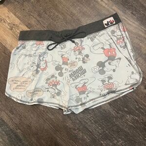 Disney Mickey Mouse and Minnie Mouse‎ Womens Sleep Lounge Shorts Size 2X